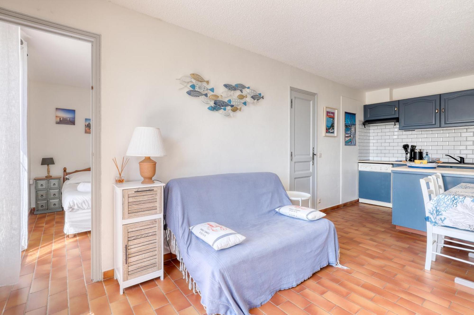 Ferienwohnung Exceptional View In Saint-Clair For 4 People Le Lavandou Exterior foto