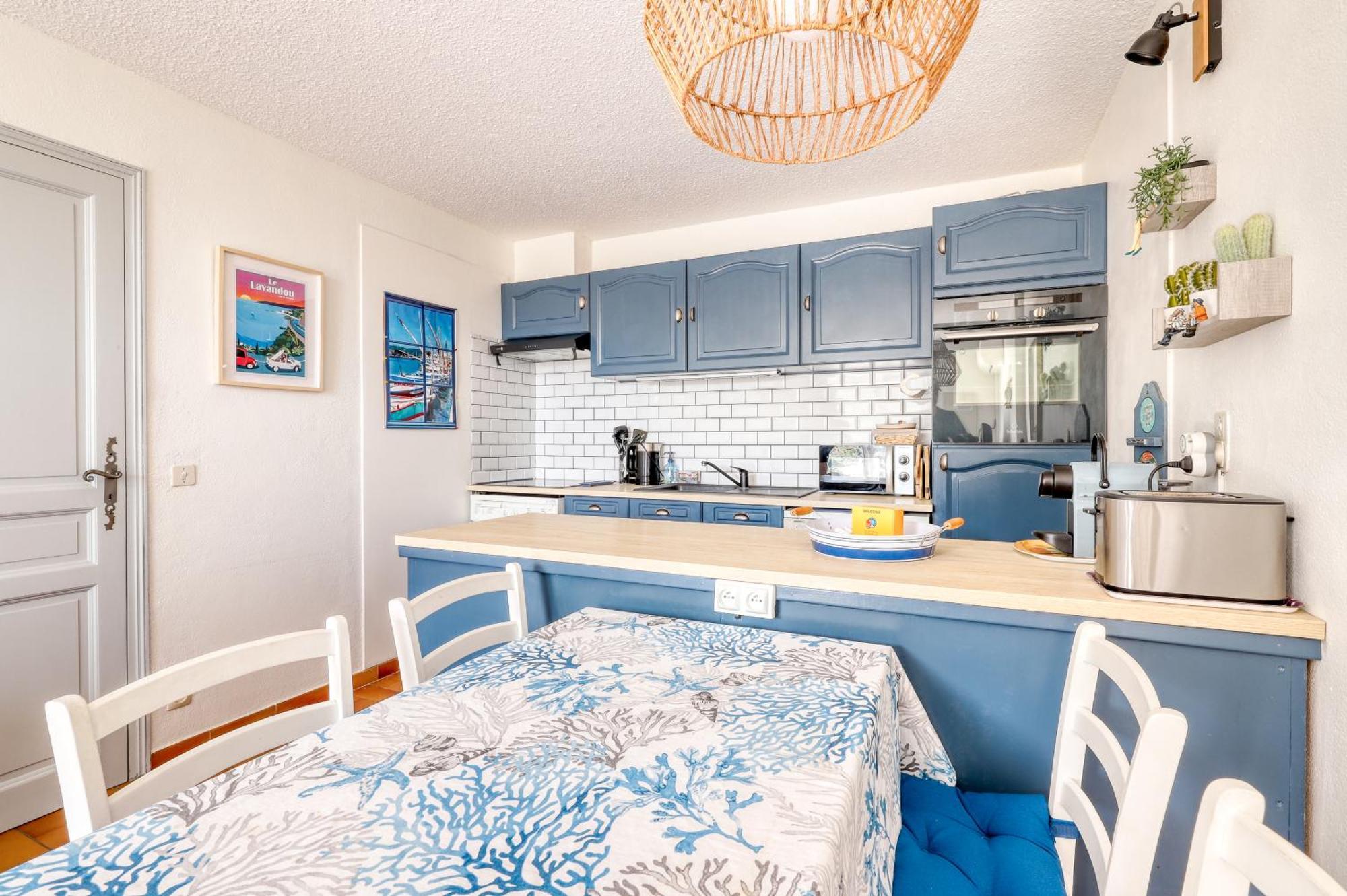 Ferienwohnung Exceptional View In Saint-Clair For 4 People Le Lavandou Exterior foto