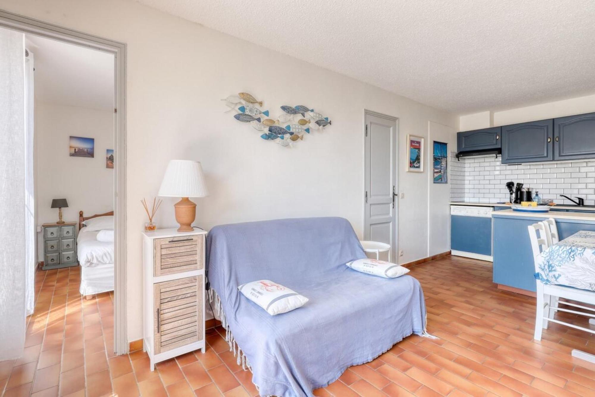 Ferienwohnung Exceptional View In Saint-Clair For 4 People Le Lavandou Exterior foto